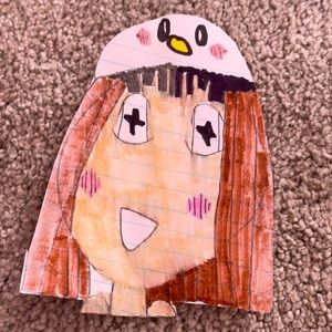 An anime character that you can hang on your wall